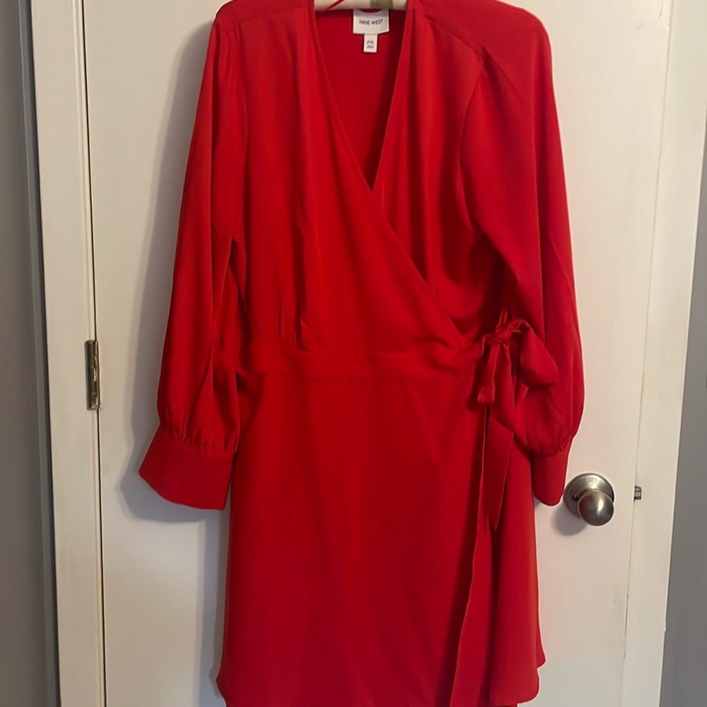 Nine West wrap around dress